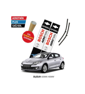Renault Megane 3 Silecek (2009-2015) Bosch Aerotwin Plus
