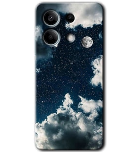 Xiaomi Redmi Note 13 5G Kılıf HD Desen Baskılı Kılıf - Gece Gökyüzü