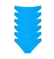 Mulvxbrf Brf02 6 Adet Süper Eko Set Likralı Kadın Slip Külot Mavi (Mulvix)