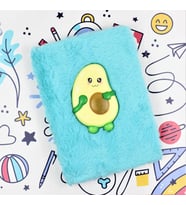 Sevimli Avokado Squishyli Peluş Defter