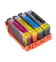 For Lexmark Hp Photosmart B110A Kartuş Set 4 Renk Takım Muadil Yüksek Kapasite 364Xl