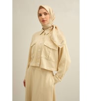 Armine 2025 Yaz Sezonu %100 Twill İpek Eşarp 9304D 53