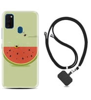 Samsung M21 M22 M23 M30 M31S M32 Kılıf Boyun Askılı Silikon Woohoo 1373