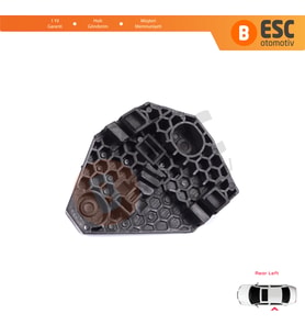 Ford Mondeo MK1 1992-1996 4/5 Kapı 93BBF27001B İçin Arka Sol Kapı Cam Kriko Tamir Klipsi
