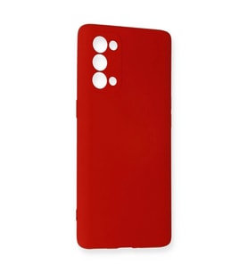 Reno 5 Pro Kılıf Nano İçi Kadife  - Kırmızı