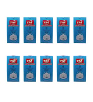 TM Temsan Beyaz Ventilli FFP2 NR Toz İş Güvenlik Sanayi Boya Konik Maske - 20 Adetlik 10 Paket