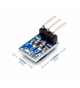 AMS1117 3.3V DIP Modül 3V3 800mA Voltaj Düşürücü 3 Pin Header Çı