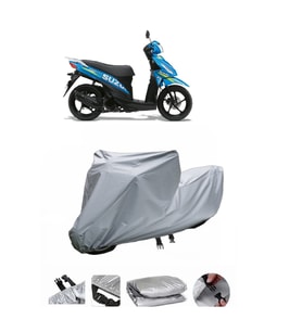 Suzuki Address Gri Motosiklet Brandası ARKA ÇANTA UYUMLU DEĞİLDİR