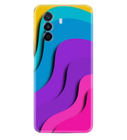 Huawei Nova Y70 Y90 Nova 9 SE  Kılıf Desemli Silikon Renk Cümbüşü 1631