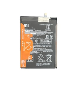 Xiaomi RedMi 9T Batarya RedMi BN62 Uyumlu Yedek Batarya Redmi Note 9 4G Poco M3