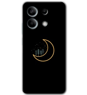 Xiaomi Redmi Note 13 Kılıf HD Desen Baskılı Kılıf - İyi Geceler
