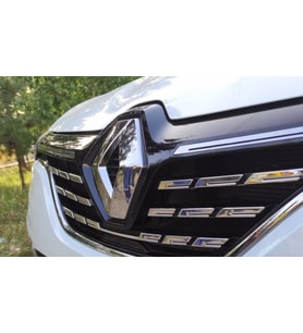 Renault Megane 4 Makyajlı Kasa Krom Ön Panjur 5 Prç. 2020 Üzeri (Gri)