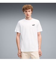PUMA Ess Relaxed No.1 Logo Tee Erkek Beyaz Pamuklu Spor Tişört - 689153 02