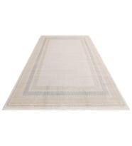 Makine Kaymaz Yıkanabilir Beyaz Modern Triko Salon Mutfak Halısı Koridor Halısı Yolluk mhl 07 cream