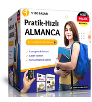 Pratik Hızlı Almanca Eğitim Seti (3 Kitap)