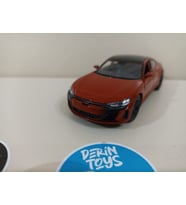 WELLY 1:36 Audi RS e-tron GT Metal Model Oyuncak Araba 12cm ( ÖZEL PLAKALI ) (Bordo)