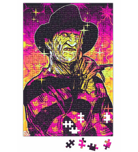 Neon Horror Freddy Puzzle 240 Parça Yapboz