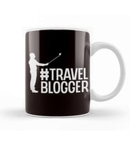 Travel Blogger Blogging Wanderlust Blog Adventure Traveler Kupa Bardak Porselen