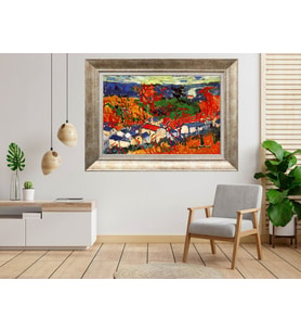 Gümüş Çerçeveli Tablo nb2133