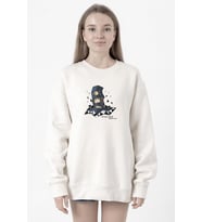 Boogiepop Phantom Yin Yang Beyaz Kadın 2ip Sweatshirt