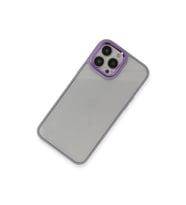 İphone 14 Pro Kılıf Dora Kapak - Lila