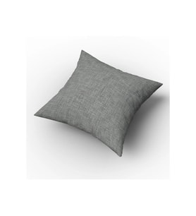 Degrade Keten Kumaş Gri Kırlent 45*45 Cm - 748