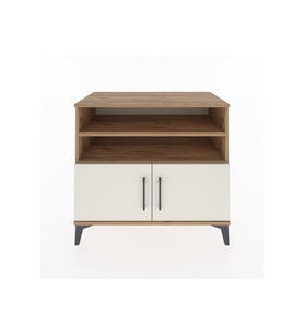 Hyperion Şifonyer 2 Raflı 2 Kapaklı 88x44x80 Çam-Aytaşı