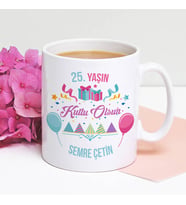 Kişiye Özel Doğum Günü Hediyesi Kupa Bardak