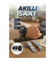 Bluetooth Akıllı Saat – Çağrı Cevaplama, Nabız ve Uyku Takibi