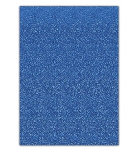 Yapışkanlı Simli Eva 50X70 mavi Rulo Şeklinde