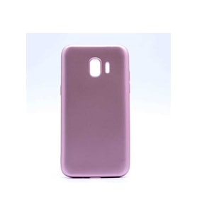 Samsung Galaxy J2 Pro 2018 Uyumlu Kılıf Zore Premier Silikon Kapak (Rose Gold Altın)