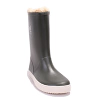 İgor W10207CN Splash Nautico Borreguito Haki Ortopedik Kürklü Erkek Çocuk Yağmur Çizme