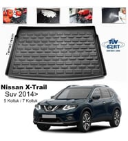 Nissan X-Trail Bagaj Havuzu Paspası 2014 Sonrası