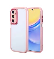 Galaxy A15 Kılıf Kamera Korumalı Renkli Kenar ve Çerçeve Tasarımlı Zore Vitamin Kapak