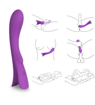 TOPS  ve G Nokta Uyarıcı Su Geçirmez Wand Massager Vibratör Dildo