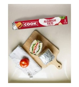 COOK ALİMİNYUM FOLYO 8 CM
