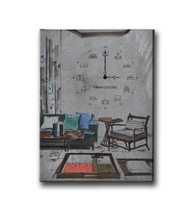 Modern  Saatli Tablo SATD141