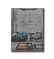 Modern  Saatli Tablo SATD141