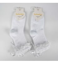 Ayçıl Aks. Kız Soket Çorap K22230 Beyaz