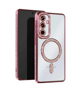 Galaxy S25 Edge Joke Simli Magneticsafe Kılıf - Pembe