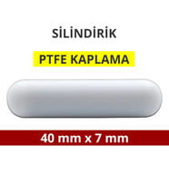 Dolar Kimya Manyetik Balık - Silindirik (PTFE Kaplı) - 40 mm x 7 mm