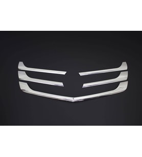 MERCEDES SPRİNTER W906 UYUMLU ÖN PANJUR 5 PARÇA 2014-2018 PASLANMAZ KROM