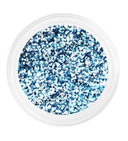 Glitter Tozu SPEKTR MIX G4 5 gr - Buz Mavi Zeminli Nail Art Simi