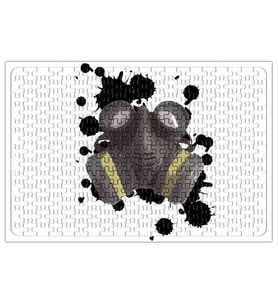 Mascara De Gas Puzzle 240 Parça Yapboz