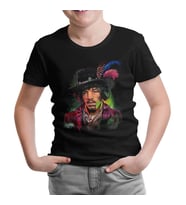Jimi Hendrix Siyah Çocuk Tshirt
