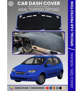 CHEVROLET REZZO (2000-2011) Torpido Örtüsü Ön Göğüs Koruma Çatlamayı Engeller Tam Uyum