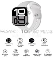 Watch 10 Pro Plus HK10 Akıllı Saat (Beyaz)