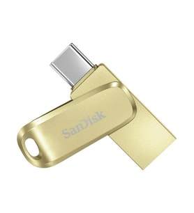 SanDisk Ultra Dual Drive Luxe 128GB Type-C USB 3.2 Flash Bellek Gold SDDDC4-128G-G46GD