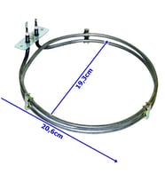 Vestel-Arçelik-Beko Turbo Fırın Rezistans Rezistansı 2400-2600Wat (Metal)