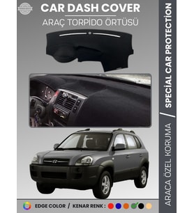 HYUNDAİ TUCSON (2004-2009) Torpido Örtüsü Ön Göğüs Koruma Torpido Koruma Çatlamayı Engeller Tam Uyum